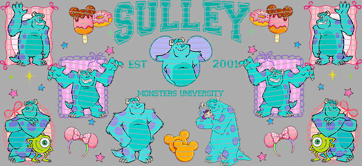 16oz Disney style-D-1183